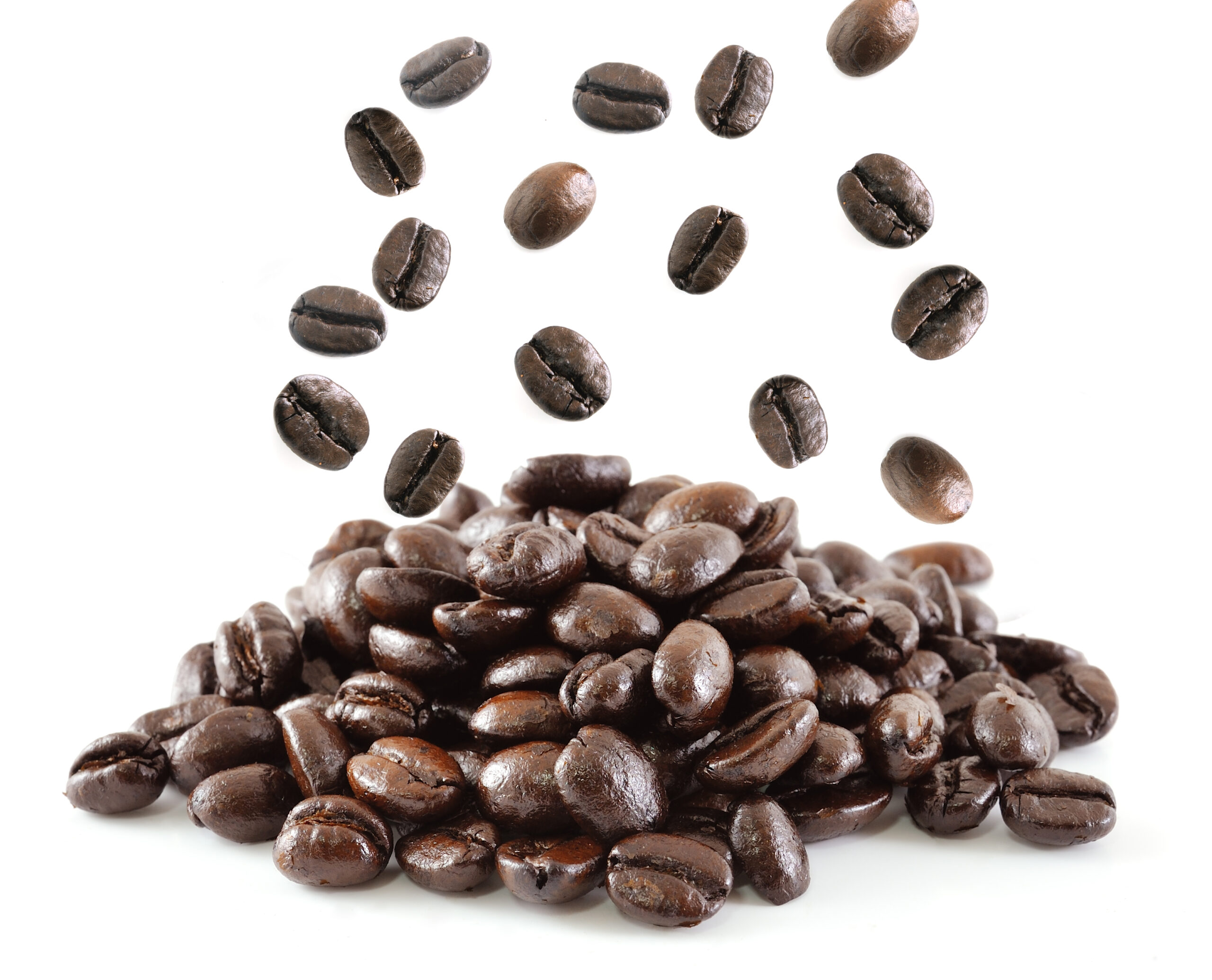 coffee beans Coffee beans in a pile.