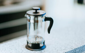Glass French press